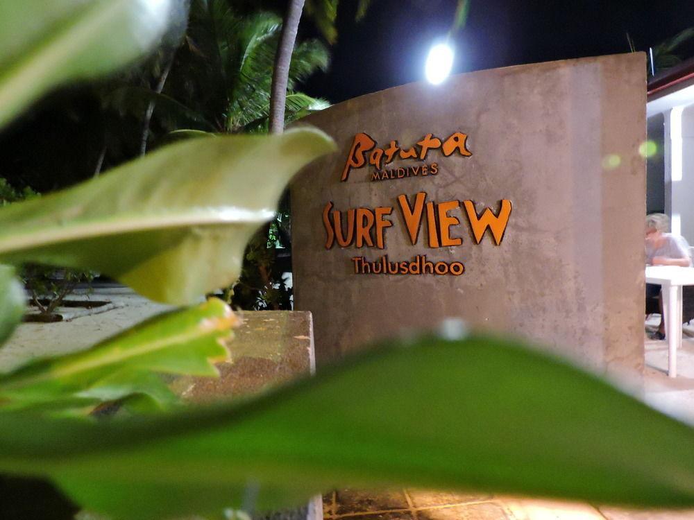 Batuta Maldives Surf View Hotell Thulusdhoo Exteriör bild